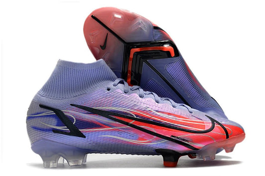 Mercurial Superfly 8 Elite FG "KM Flames" - Light Thistle/Metallic Silver